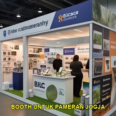 booth untuk pameran jogja